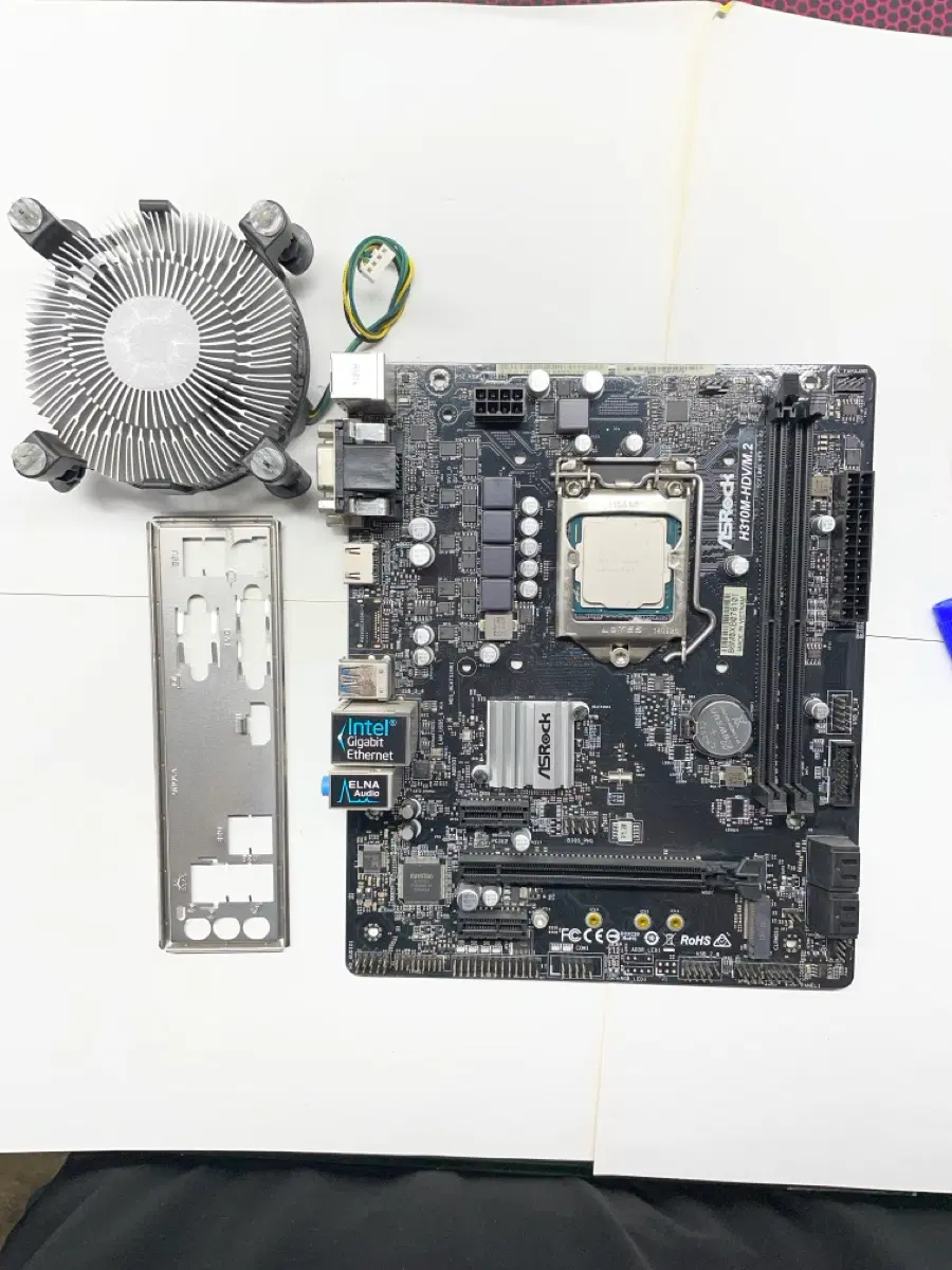 Intel CPU Core i5-8400　と　H310M-HDV/M.2 I5-8400+IASRock H310M-HDV/M.2 +쿨러 | 브랜드 중고거래 플랫폼, 번개장터